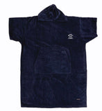 Adult Hooded Beach Poncho - Navy