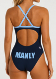 Girls 1pc XOVER | NAVY/SKY BLUE - PRE-ORDER