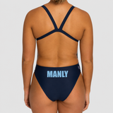 Girls 1pc Elite B | Navy