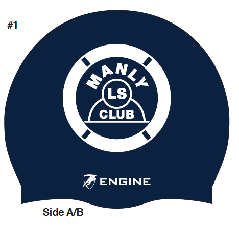 MLSC NAVY SWIM CAP | SILICONE
