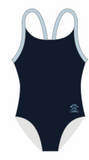 Girls 1pc XOVER | NAVY/SKY BLUE - PRE-ORDER