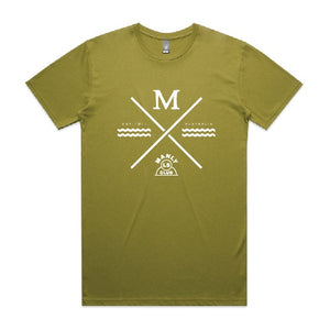 X MEN'S TEE | MOSS GREEN